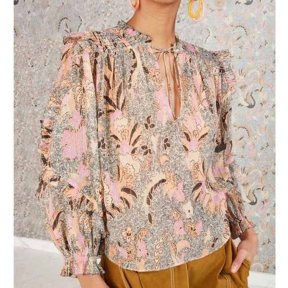 Ulla Johnson Tops - Ulla Johnson Lara Birds of Paradise top